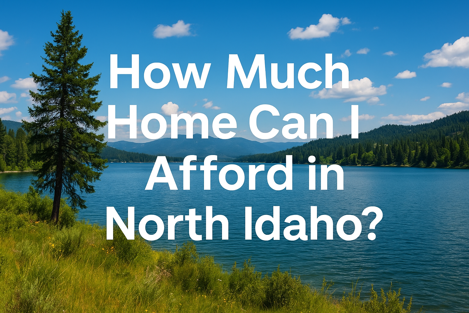 How Much Home Can I Afford in North Idaho