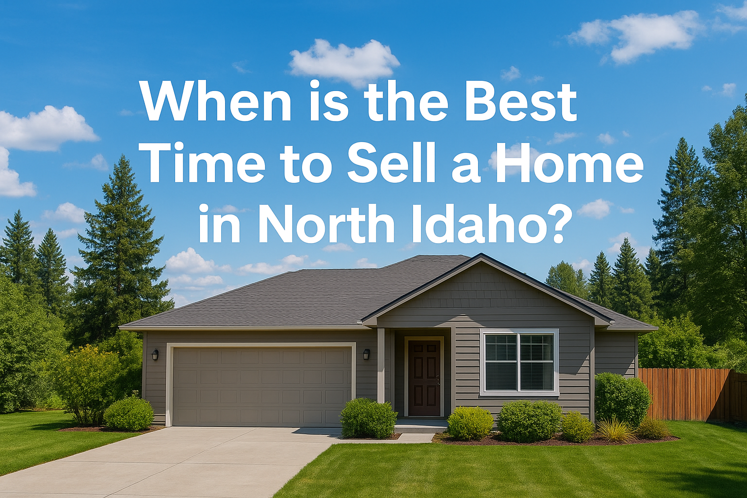 Best Time to Sell a Home in North Idaho